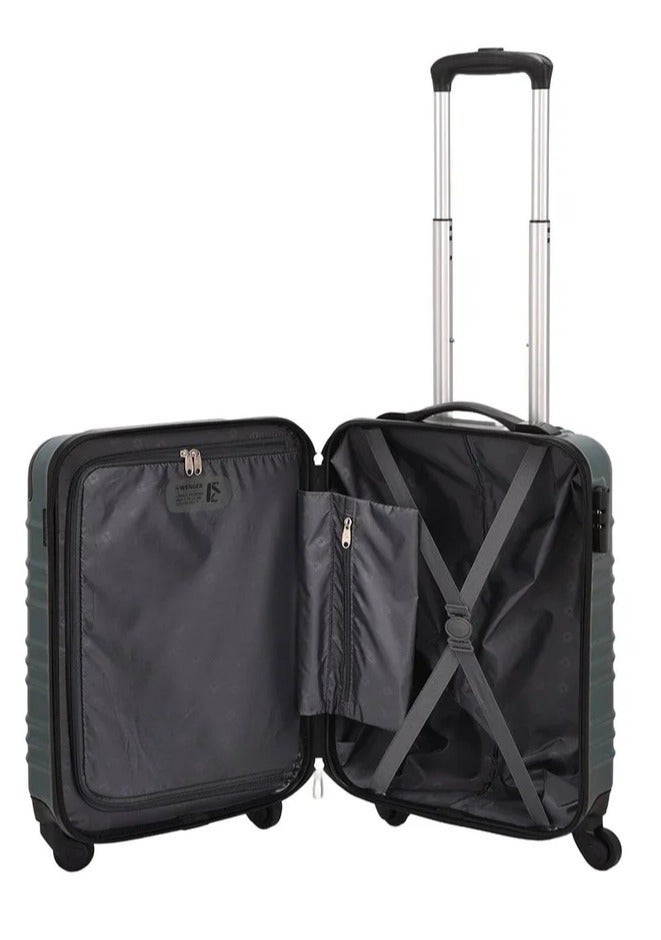 Wenger Amplar 3 Piece Hardside Non-Expandable Check-In Luggage Trolley Set - Deep Lake - Image 5